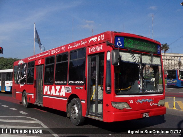 Plaza 18 na cidade de Ciudad Autónoma de Buenos Aires, Argentina, por Agustin SanCristobal1712. Número da foto: #7106244.