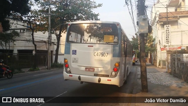 Viação Redentor C47507 na cidade de Rio de Janeiro, Rio de Janeiro, Brasil, por João Victor Damião. Número da foto: #7108365.