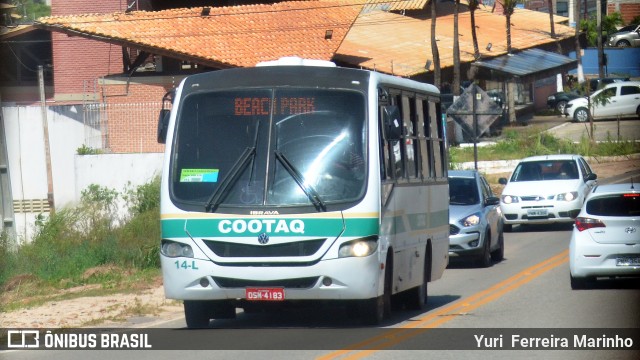 COOTAQ 14-L na cidade de Aquiraz, Ceará, Brasil, por Yuri Ferreira Marinho. Número da foto: #7106288.
