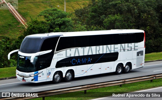 Auto Viação Catarinense 319314 na cidade de Santa Isabel, São Paulo, Brasil, por Rudnei Aparecido da Silva. Número da foto: #7106364.