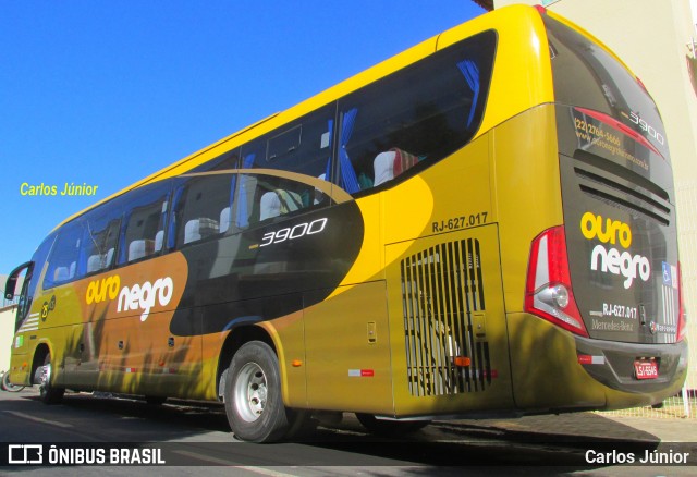 Ouro Negro Transportes e Turismo 3900 na cidade de Caldas Novas, Goiás, Brasil, por Carlos Júnior. ID da foto: 7107132.