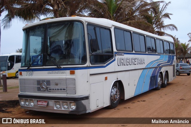 Uruburetama Transportes 730 na cidade de Aquiraz, Ceará, Brasil, por Mailson Amâncio. Número da foto: #7107833.