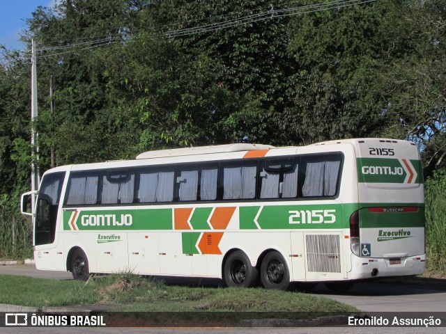 Empresa Gontijo de Transportes 21155 na cidade de Recife, Pernambuco, Brasil, por Eronildo Assunção. ID da foto: 7132984.