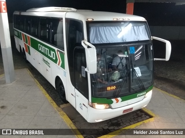 Empresa Gontijo de Transportes 21160 na cidade de Ouro Preto, Minas Gerais, Brasil, por Helder José Santos Luz. ID da foto: 7132510.