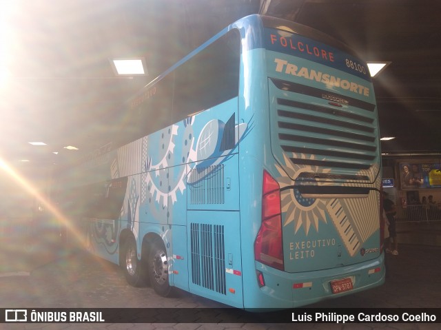 Transnorte - Transporte e Turismo Norte de Minas 88100 na cidade de Belo Horizonte, Minas Gerais, Brasil, por Luis Philippe Cardoso Coelho. Número da foto: #7134123.