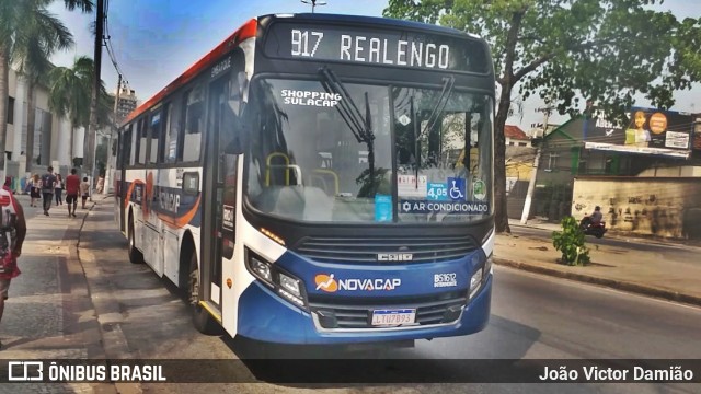 Viação Novacap B51612 na cidade de Rio de Janeiro, Rio de Janeiro, Brasil, por João Victor Damião. Número da foto: #7133311.