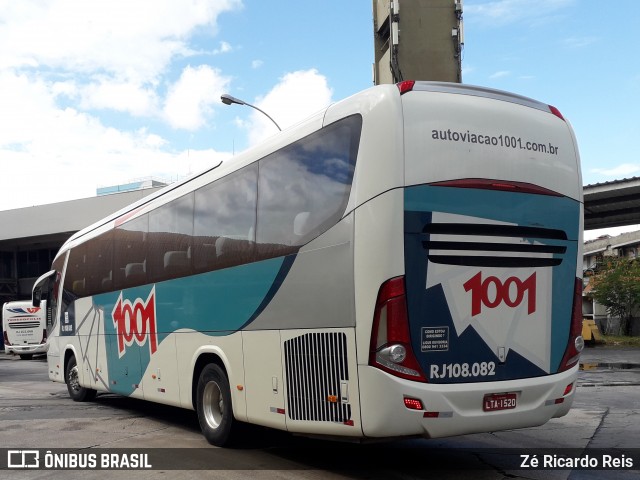 Auto Viação 1001 RJ 108.082 na cidade de Rio de Janeiro, Rio de Janeiro, Brasil, por Zé Ricardo Reis. Número da foto: #7134263.