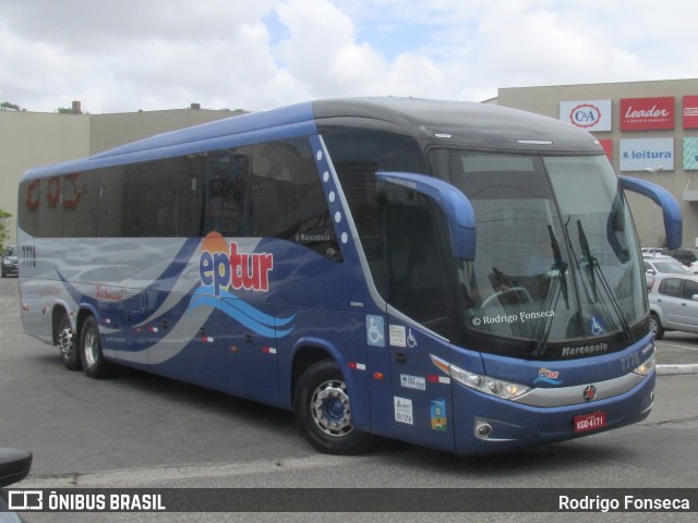 EPTur Turismo 7778 na cidade de Maceió, Alagoas, Brasil, por Rodrigo Fonseca. ID da foto: 7135836.