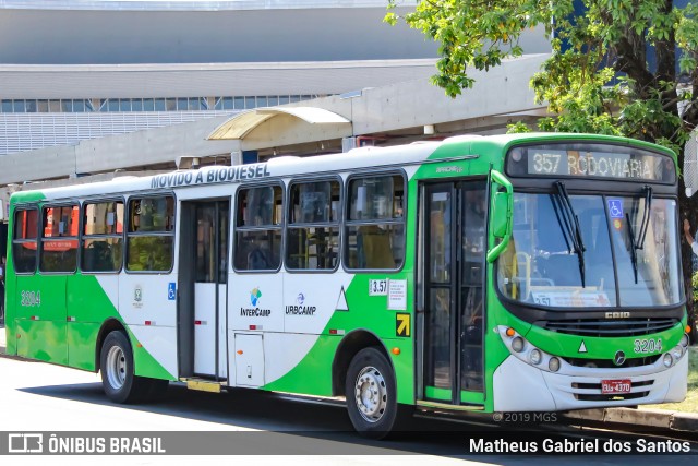 VB Transportes e Turismo 3204 na cidade de Campinas, São Paulo, Brasil, por Matheus Gabriel dos Santos. Número da foto: #7133198.
