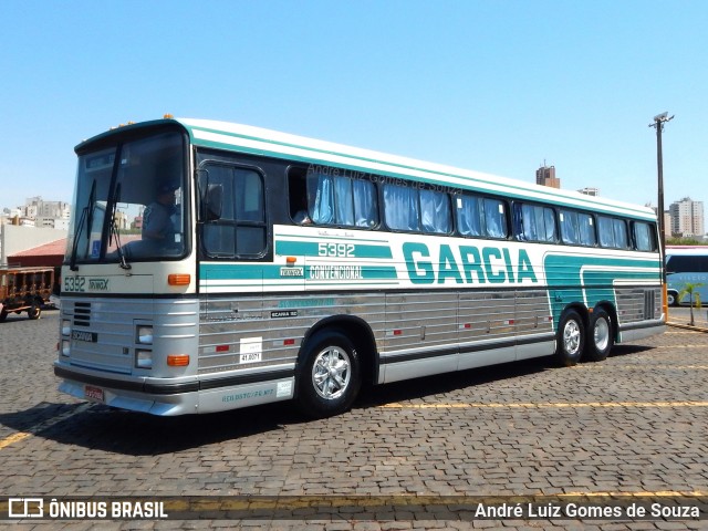 Viação Garcia 5392 na cidade de Londrina, Paraná, Brasil, por André Luiz Gomes de Souza. ID da foto: 7134977.