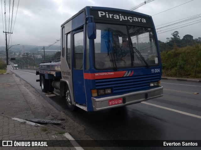 Viação Pirajuçara 11.004 na cidade de Embu das Artes, São Paulo, Brasil, por Everton Santos . ID da foto: 7133561.