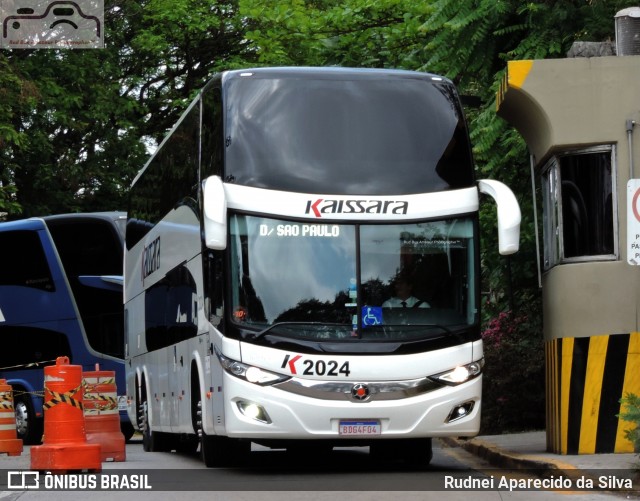 Kaissara - Viação Caiçara 2024 na cidade de São Paulo, São Paulo, Brasil, por Rudnei Aparecido da Silva. ID da foto: 7135557.