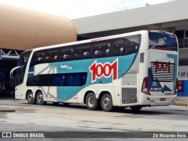 Auto Viação 1001 RJ 108.475 na cidade de Rio de Janeiro, Rio de Janeiro, Brasil, por Zé Ricardo Reis. Número da foto: #7134343.