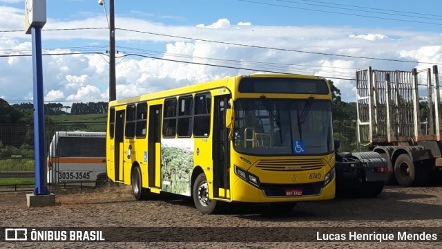 Transportes Coletivos Pérola do Oeste 6740 na cidade de Guarapuava, Paraná, Brasil, por Lucas Henrique Mendes. Número da foto: #7134098.