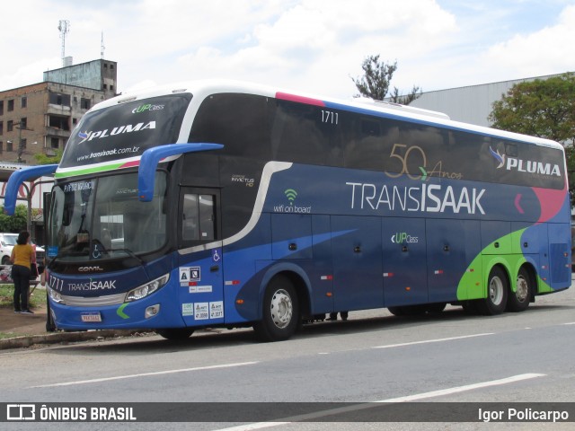 Trans Isaak Turismo 1711 na cidade de Divinópolis, Minas Gerais, Brasil, por Igor Policarpo. Número da foto: #7135072.