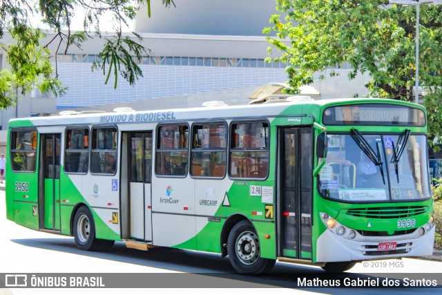 VB Transportes e Turismo 3950 na cidade de Campinas, São Paulo, Brasil, por Matheus Gabriel dos Santos. Número da foto: #7133282.