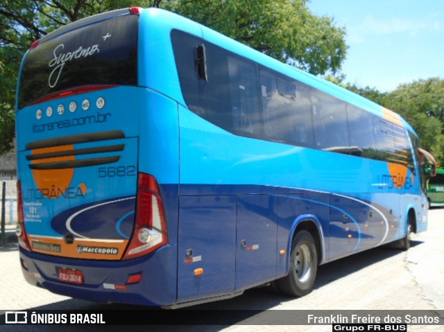 Litorânea Transportes Coletivos 5682 na cidade de São Paulo, São Paulo, Brasil, por Franklin Freire dos Santos. ID da foto: 7134498.