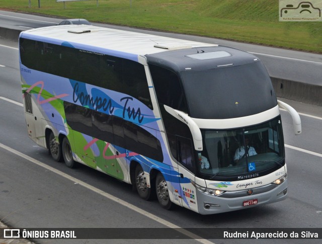 ComperTur Transportes Turísticos 12240 na cidade de Arujá, São Paulo, Brasil, por Rudnei Aparecido da Silva. ID da foto: 7135019.