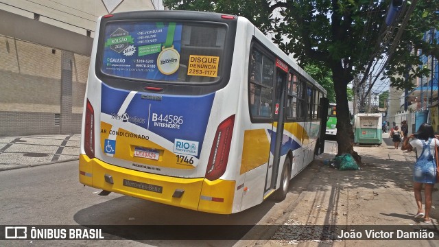 Auto Viação Três Amigos B44586 na cidade de Rio de Janeiro, Rio de Janeiro, Brasil, por João Victor Damião. Número da foto: #7133237.