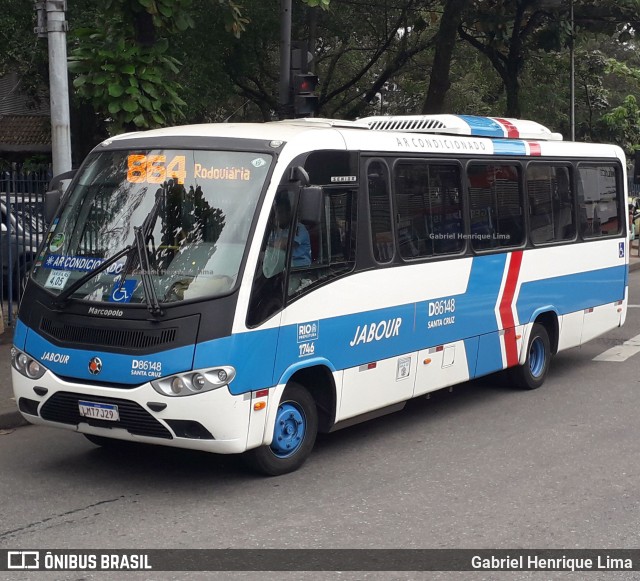 Auto Viação Jabour D86148 na cidade de Rio de Janeiro, Rio de Janeiro, Brasil, por Gabriel Henrique Lima. ID da foto: 7133710.