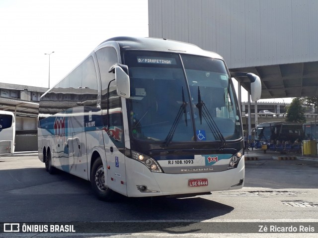 Auto Viação 1001 RJ 108.1093 na cidade de Rio de Janeiro, Rio de Janeiro, Brasil, por Zé Ricardo Reis. ID da foto: 7134293.