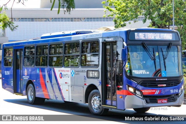 Transportes Capellini 19.014 na cidade de Campinas, São Paulo, Brasil, por Matheus Gabriel dos Santos. ID da foto: 7133154.