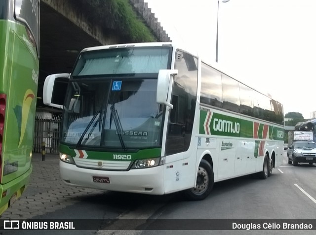 Empresa Gontijo de Transportes 11920 na cidade de Belo Horizonte, Minas Gerais, Brasil, por Douglas Célio Brandao. ID da foto: 7133920.