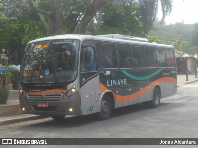 Linave Transportes RJ 146.076 na cidade de Paty do Alferes, Rio de Janeiro, Brasil, por Jonas Alcantara. ID da foto: 7133348.