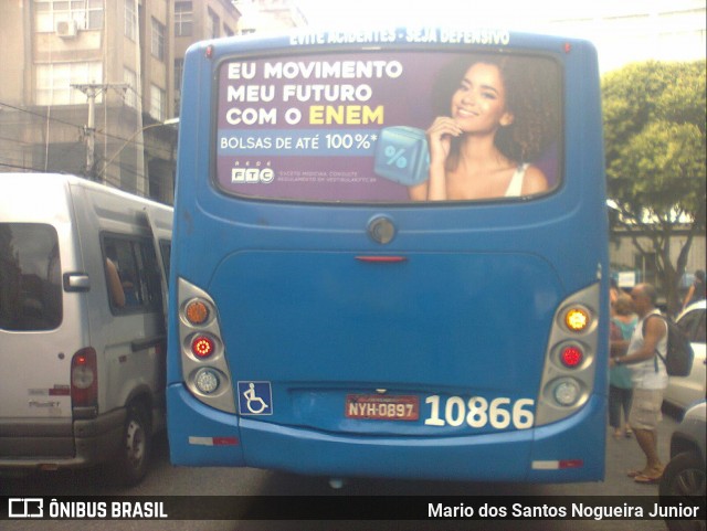 Concessionária Salvador Norte - CSN Transportes 10866 na cidade de Salvador, Bahia, Brasil, por Mario dos Santos Nogueira Junior. Número da foto: #7134870.