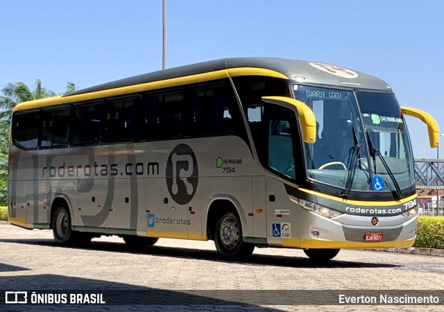 RodeRotas - Rotas de Viação do Triângulo 7134 na cidade de Uberlândia, Minas Gerais, Brasil, por Everton Nascimento. ID da foto: 7134066.