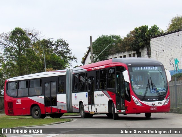 Empresa de Ônibus Vila Galvão 2516 na cidade de Guarulhos, São Paulo, Brasil, por Adam Xavier Rodrigues Lima. ID da foto: 7134430.