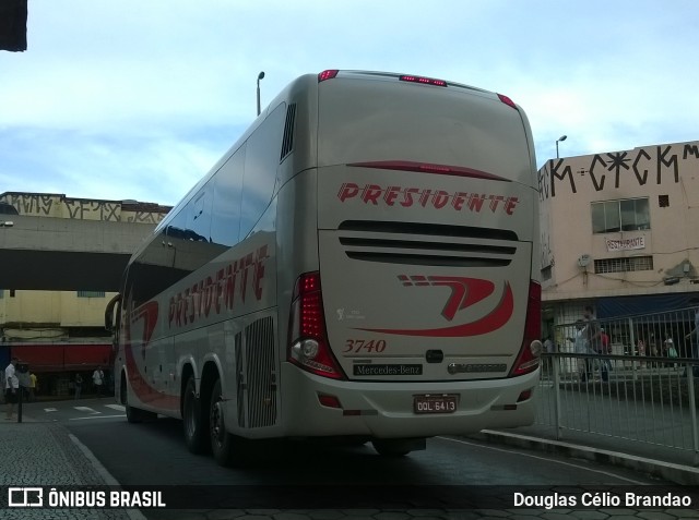 Viação Presidente 3740 na cidade de Belo Horizonte, Minas Gerais, Brasil, por Douglas Célio Brandao. Número da foto: #7134043.