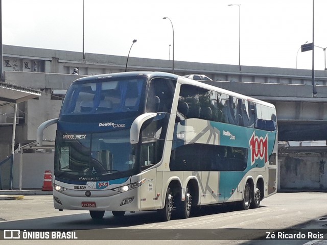 Auto Viação 1001 108.839 na cidade de Rio de Janeiro, Rio de Janeiro, Brasil, por Zé Ricardo Reis. Número da foto: #7134350.
