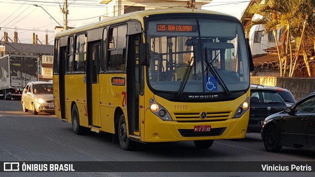 Gidion Transporte e Turismo 11119 na cidade de Joinville, Santa Catarina, Brasil, por Vinicius Petris. ID da foto: 7135965.