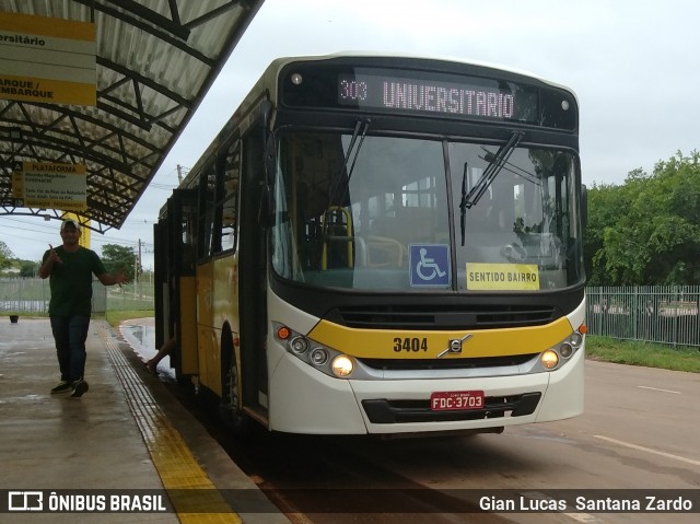 Empresa de Transporte São Judas Tadeu 3404 na cidade de Rio Branco, Acre, Brasil, por Gian Lucas  Santana Zardo. ID da foto: 7139242.