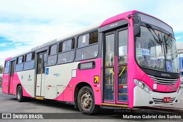 Expresso CampiBus 2304 na cidade de Campinas, São Paulo, Brasil, por Matheus Gabriel dos Santos. ID da foto: 7139364.