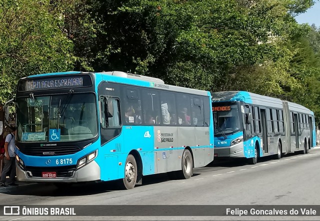 Cooper Líder > A2 Transportes 6 8175 na cidade de São Paulo, São Paulo, Brasil, por Felipe Goncalves do Vale. Número da foto: #7136862.