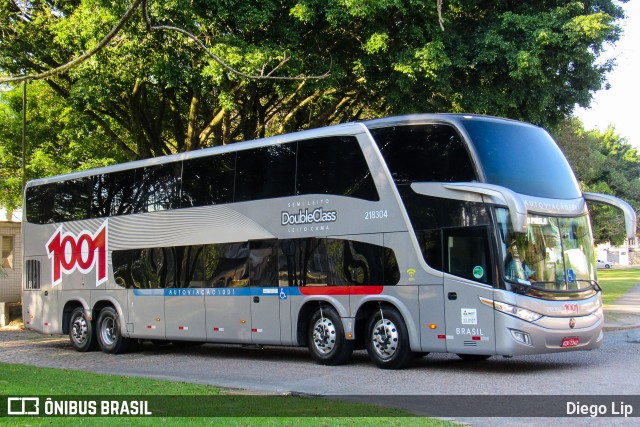 Auto Viação 1001 218304 na cidade de Joinville, Santa Catarina, Brasil, por Diego Lip. Número da foto: #7137039.