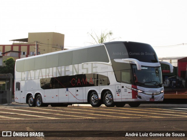 Auto Viação Catarinense 319308 na cidade de Londrina, Paraná, Brasil, por André Luiz Gomes de Souza. ID da foto: 7137932.