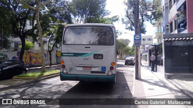 Viação Tabuazeiro 4047 na cidade de Vitória, Espírito Santo, Brasil, por Carlos Gabriel  Malacarne. ID da foto: 7136868.