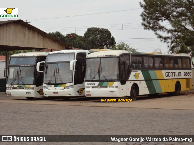 Empresa Gontijo de Transportes 9860 na cidade de Pirapora, Minas Gerais, Brasil, por Wagner Gontijo Várzea da Palma-mg. Número da foto: #7137644.