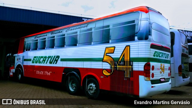 Eucatur - Empresa União Cascavel de Transportes e Turismo 4429 na cidade de Ji-Paraná, Rondônia, Brasil, por Evandro Martins Gervásio. Número da foto: #7136970.