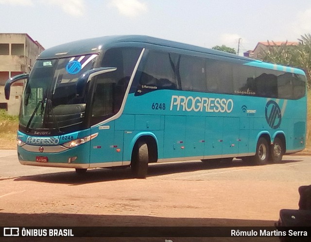 Auto Viação Progresso 6248 na cidade de São Luís, Maranhão, Brasil, por Rômulo Martins Serra. Número da foto: #7139060.