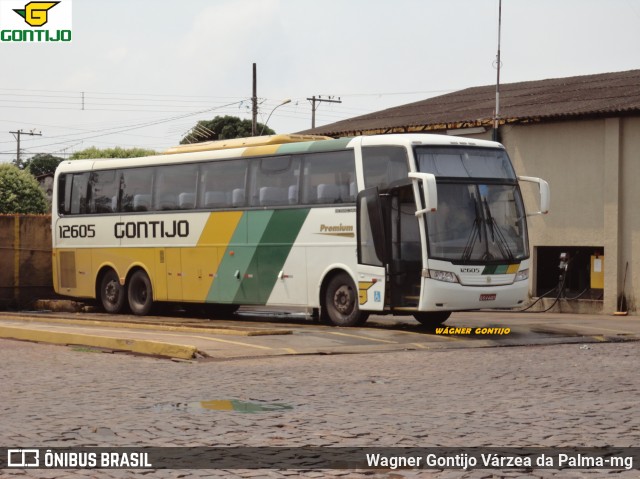 Empresa Gontijo de Transportes 12605 na cidade de Pirapora, Minas Gerais, Brasil, por Wagner Gontijo Várzea da Palma-mg. Número da foto: #7137630.