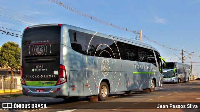 Viação Garcia 8365 na cidade de Londrina, Paraná, Brasil, por Jean Passos Silva. ID da foto: 7137070.