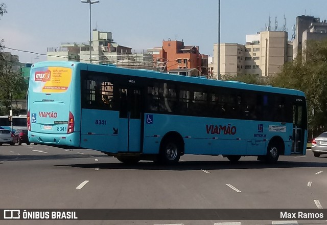 Empresa de Transporte Coletivo Viamão 8341 na cidade de Porto Alegre, Rio Grande do Sul, Brasil, por Max Ramos. ID da foto: 7136922.