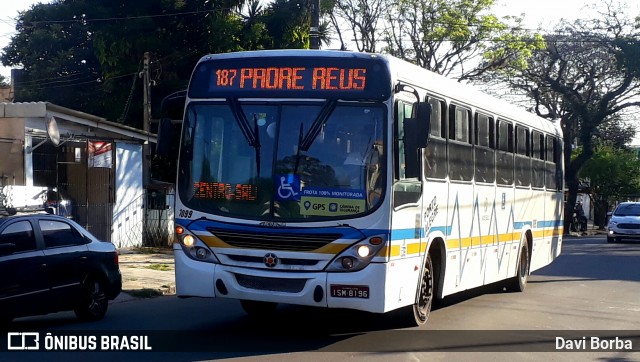 Trevo Transportes Coletivos 1099 na cidade de Porto Alegre, Rio Grande do Sul, Brasil, por Davi Borba. ID da foto: 7136778.