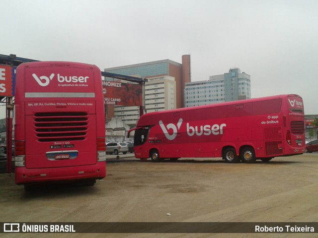 Buser Brasil Tecnologia 8020 na cidade de São Paulo, São Paulo, Brasil, por Roberto Teixeira. ID da foto: 7138961.