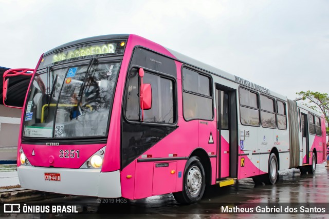 VB Transportes e Turismo 3251 na cidade de Campinas, São Paulo, Brasil, por Matheus Gabriel dos Santos. Número da foto: #7139349.