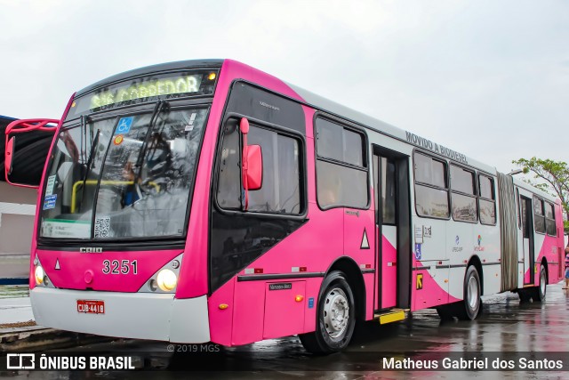 VB Transportes e Turismo 3251 na cidade de Campinas, São Paulo, Brasil, por Matheus Gabriel dos Santos. ID da foto: 7139349.